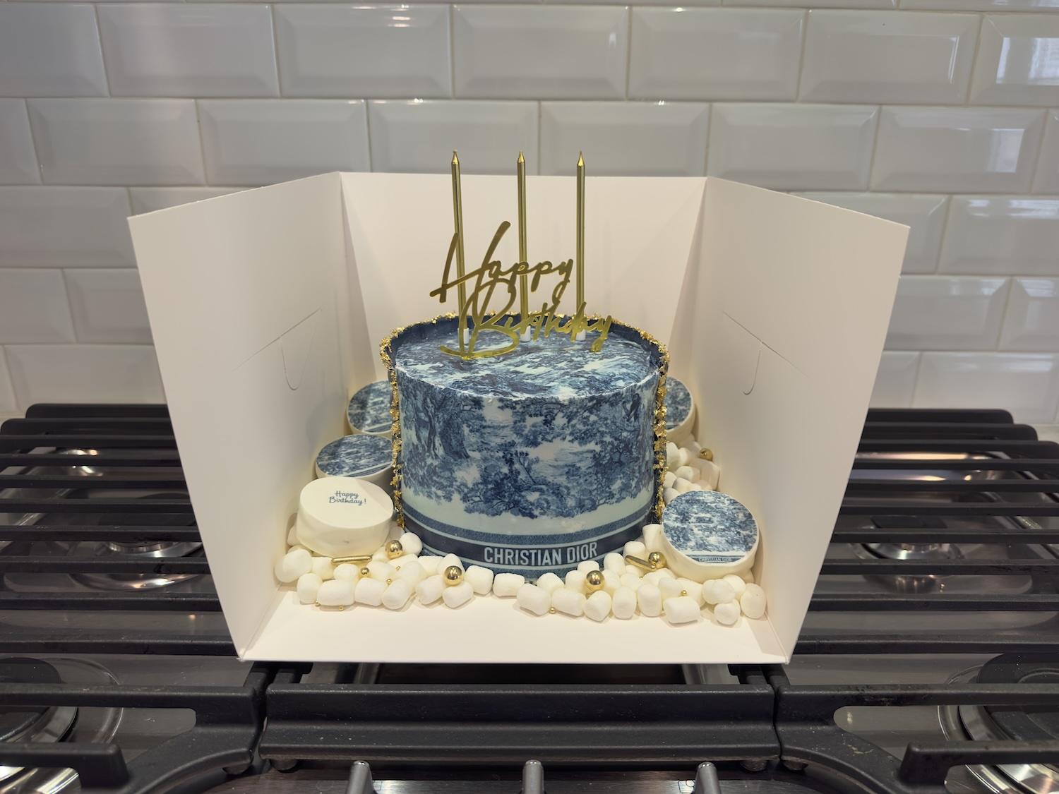 Custom specialty cake creation