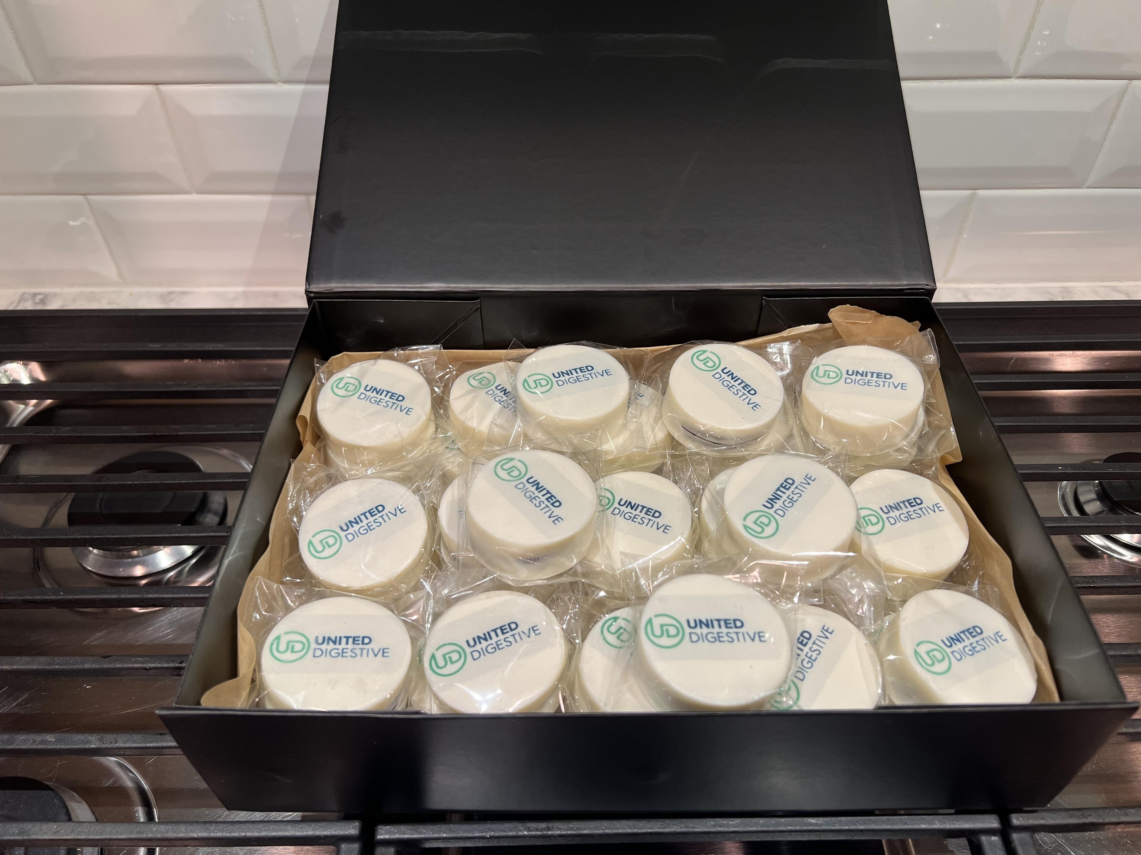 Custom corporate cake for company celebrations