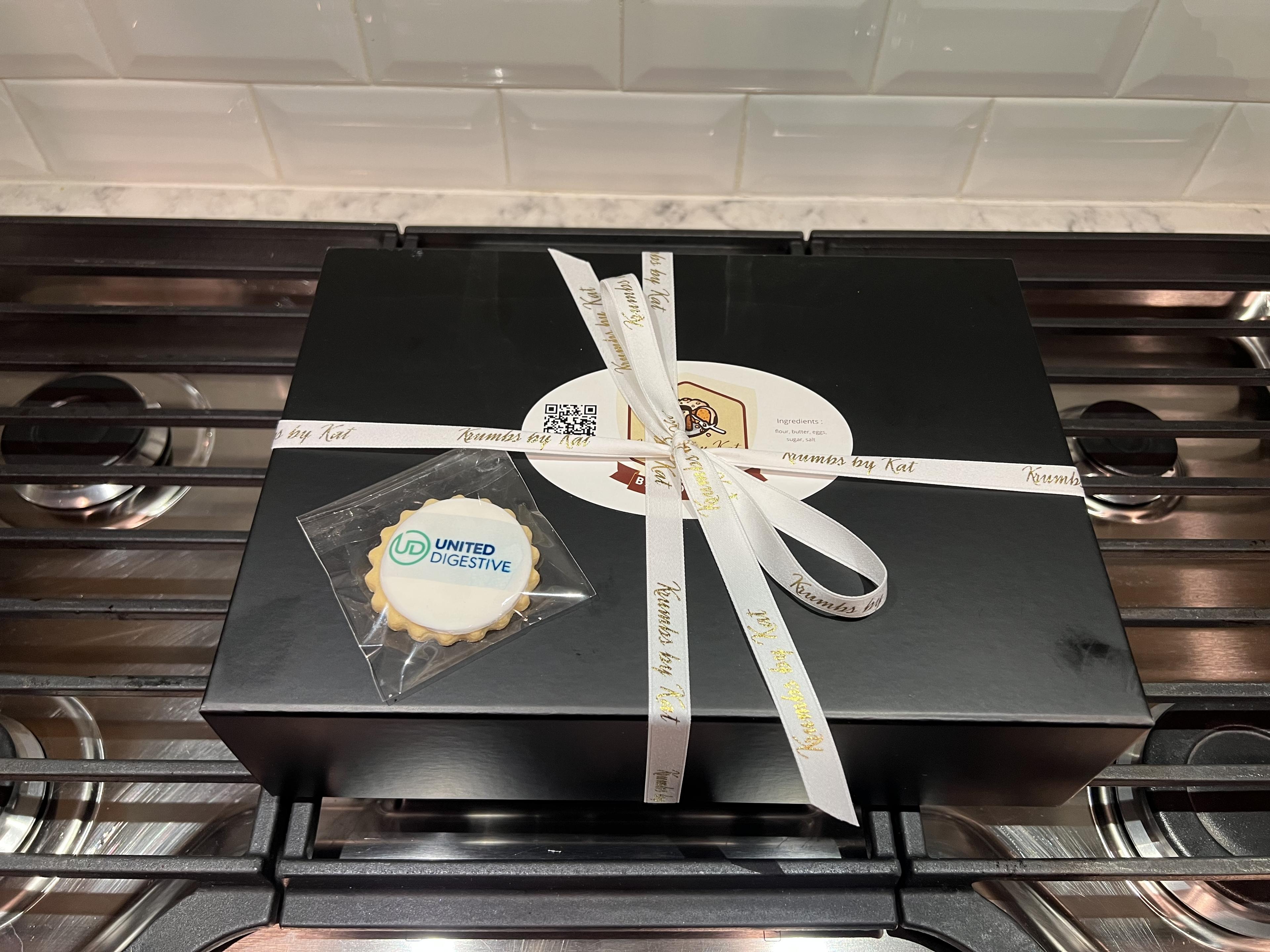 Custom corporate cake for business events